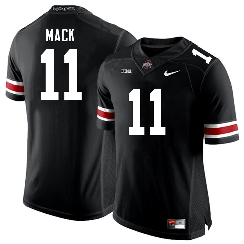 #11 Austin Mack Ohio State Buckeyes Jerseys Football Stitched-Black